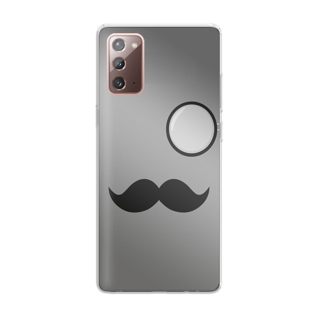 Classy Mustache Galaxy Note 20 Case