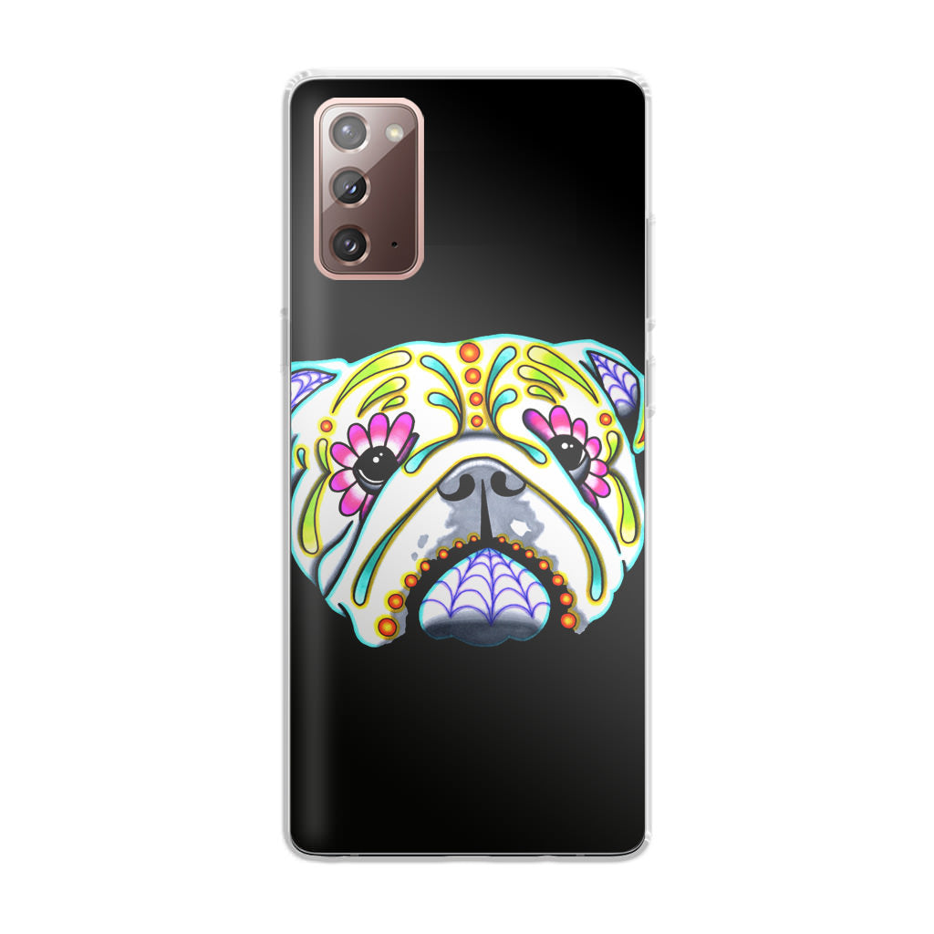 Colorful Bulldog Art Galaxy Note 20 Case