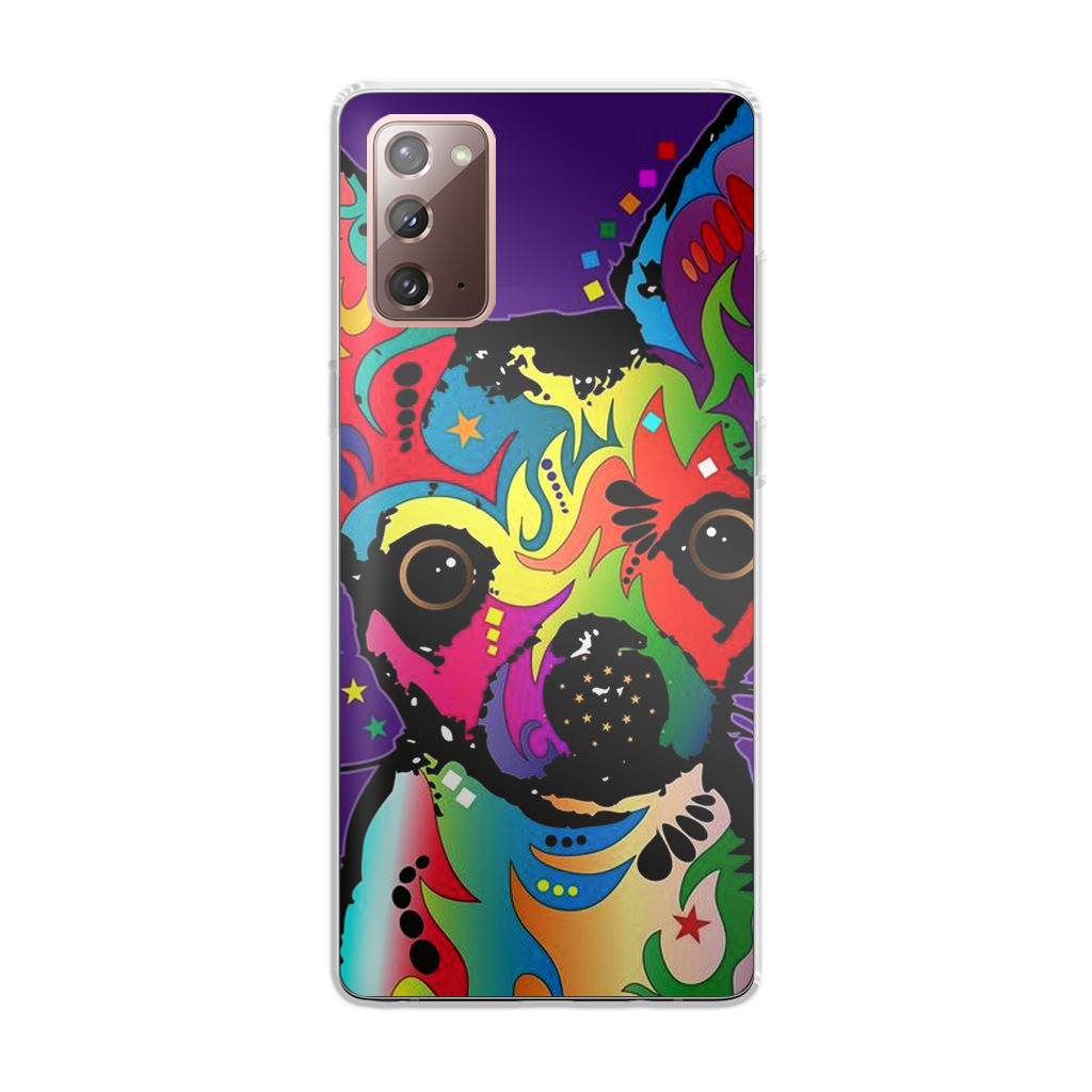 Colorful Chihuahua Galaxy Note 20 Case