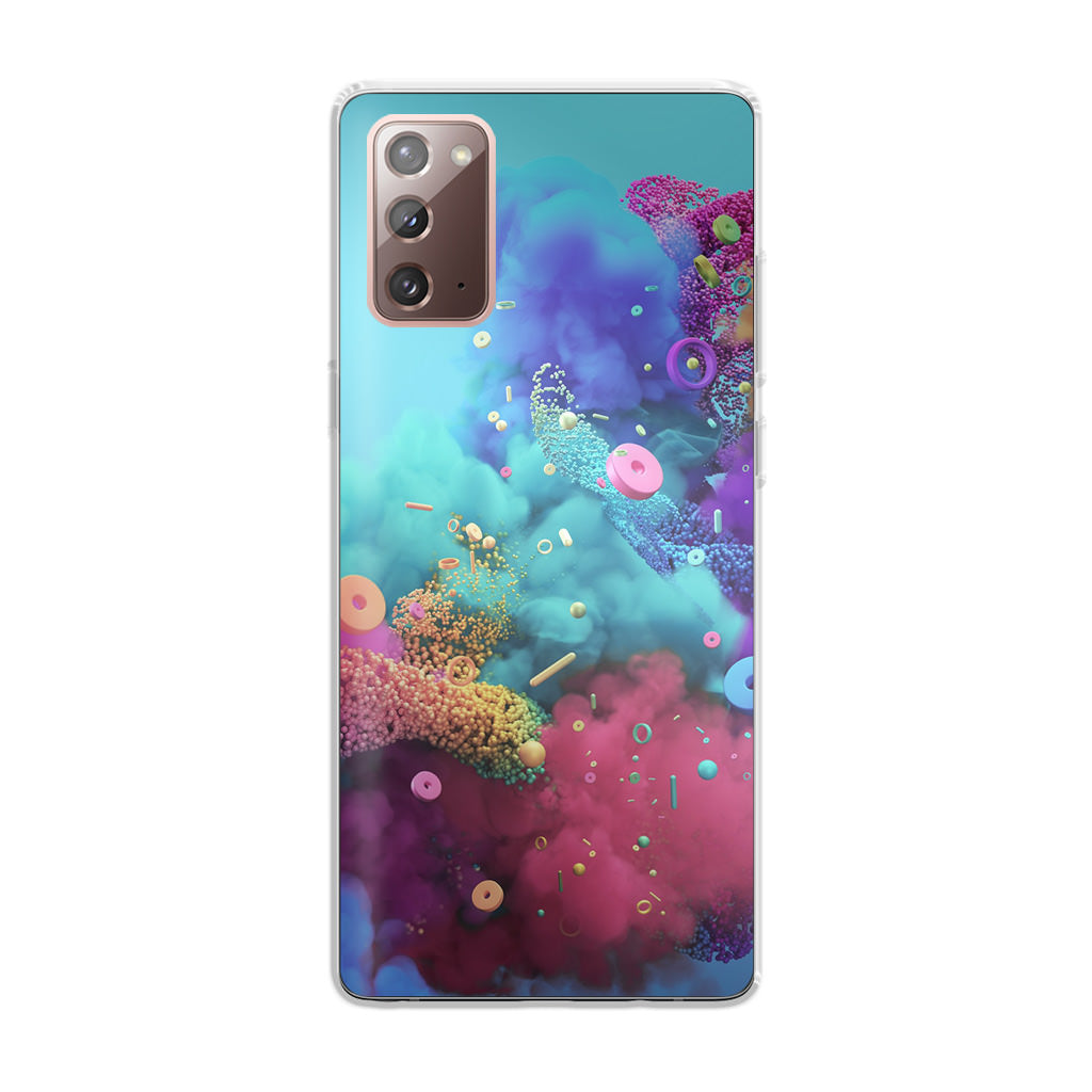 Colorful Smoke Boom Galaxy Note 20 Case