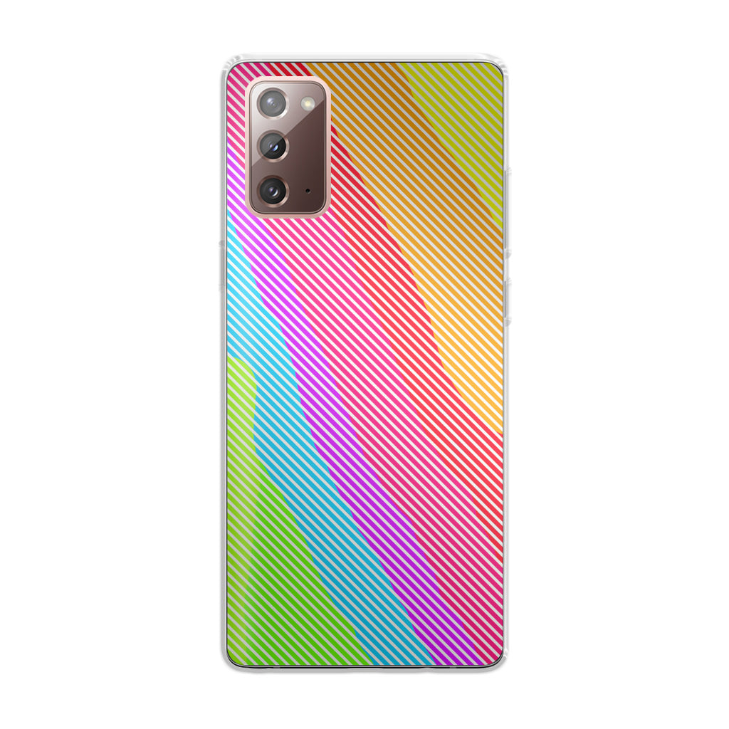 Colorful Stripes Galaxy Note 20 Case