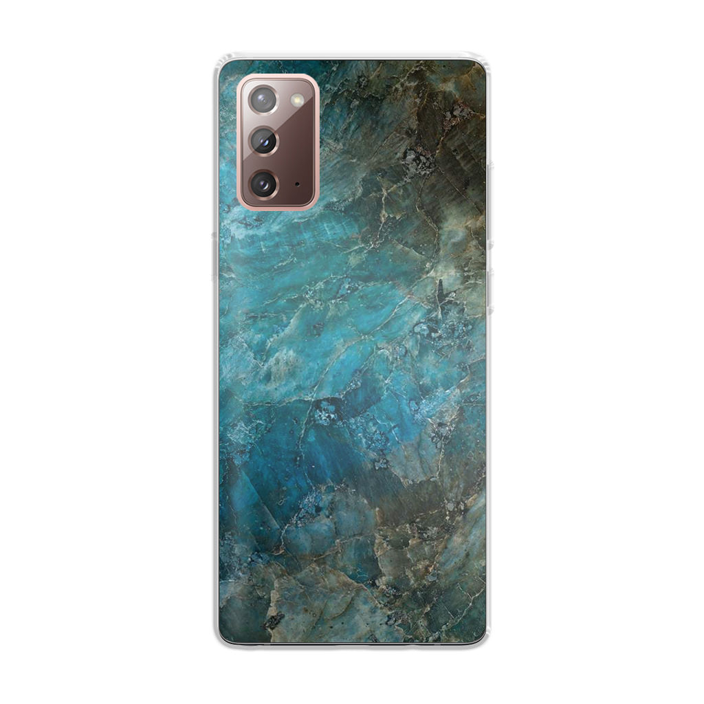 Deep Ocean Marble Galaxy Note 20 Case