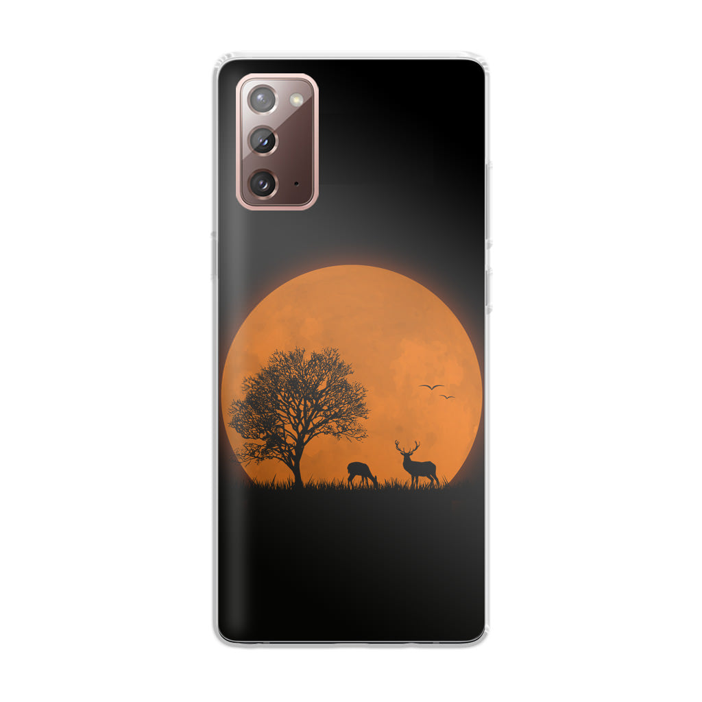 Deer Silhouette Galaxy Note 20 Case