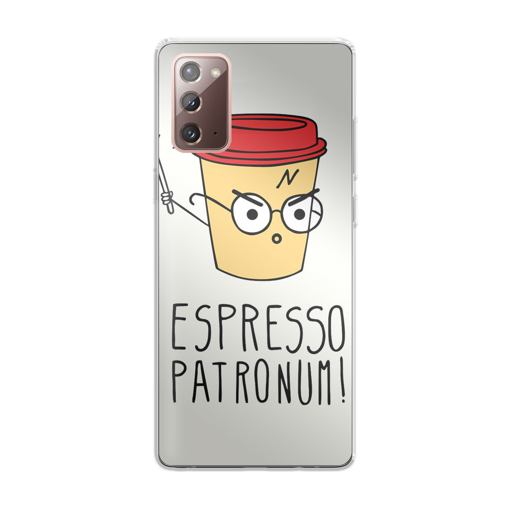 Espresso Patronum Galaxy Note 20 Case