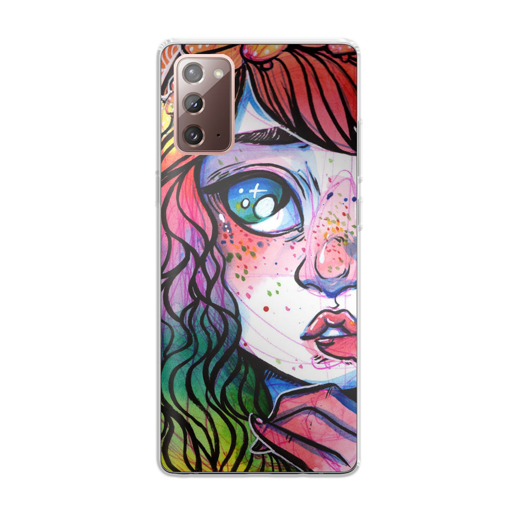 Eyes And Braids Galaxy Note 20 Case