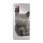 Finger British Shorthair Cat Galaxy Note 20 Case