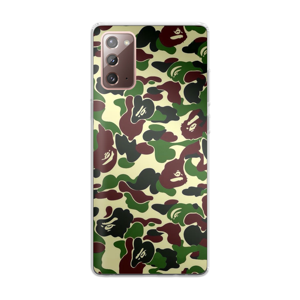 Forest Army Camo Galaxy Note 20 Case