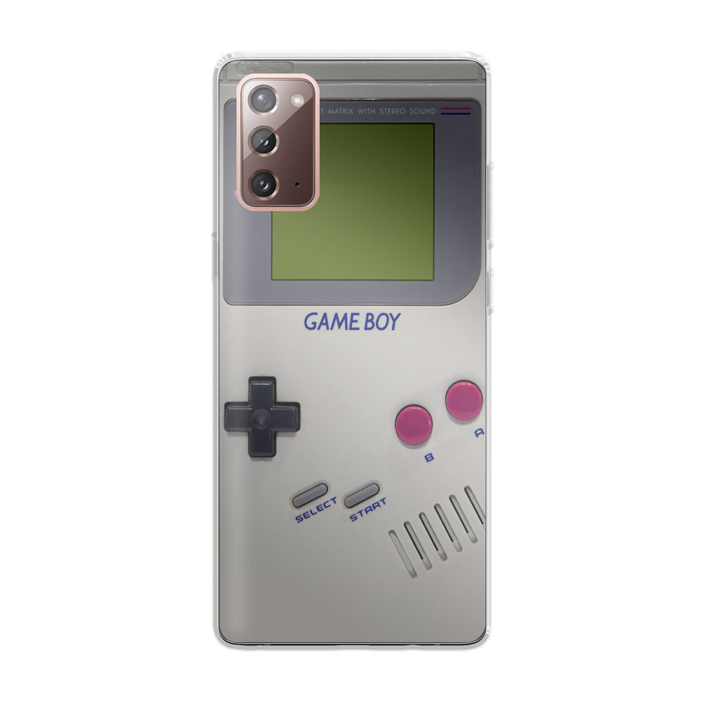 Game Boy Grey Model Galaxy Note 20 Case