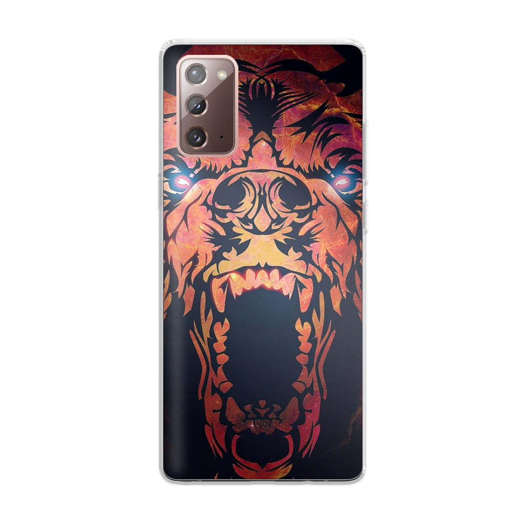 Grizzly Bear Art Galaxy Note 20 Case