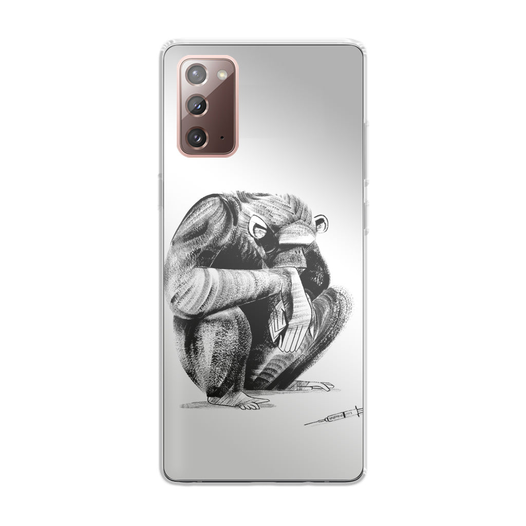 Guinea Chimp Galaxy Note 20 Case