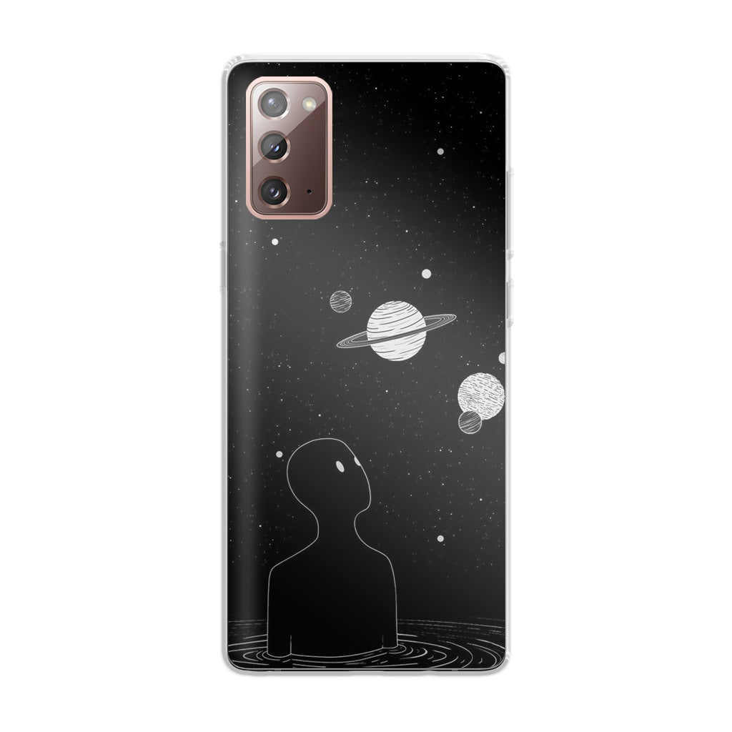 Hello Saturn Galaxy Note 20 Case