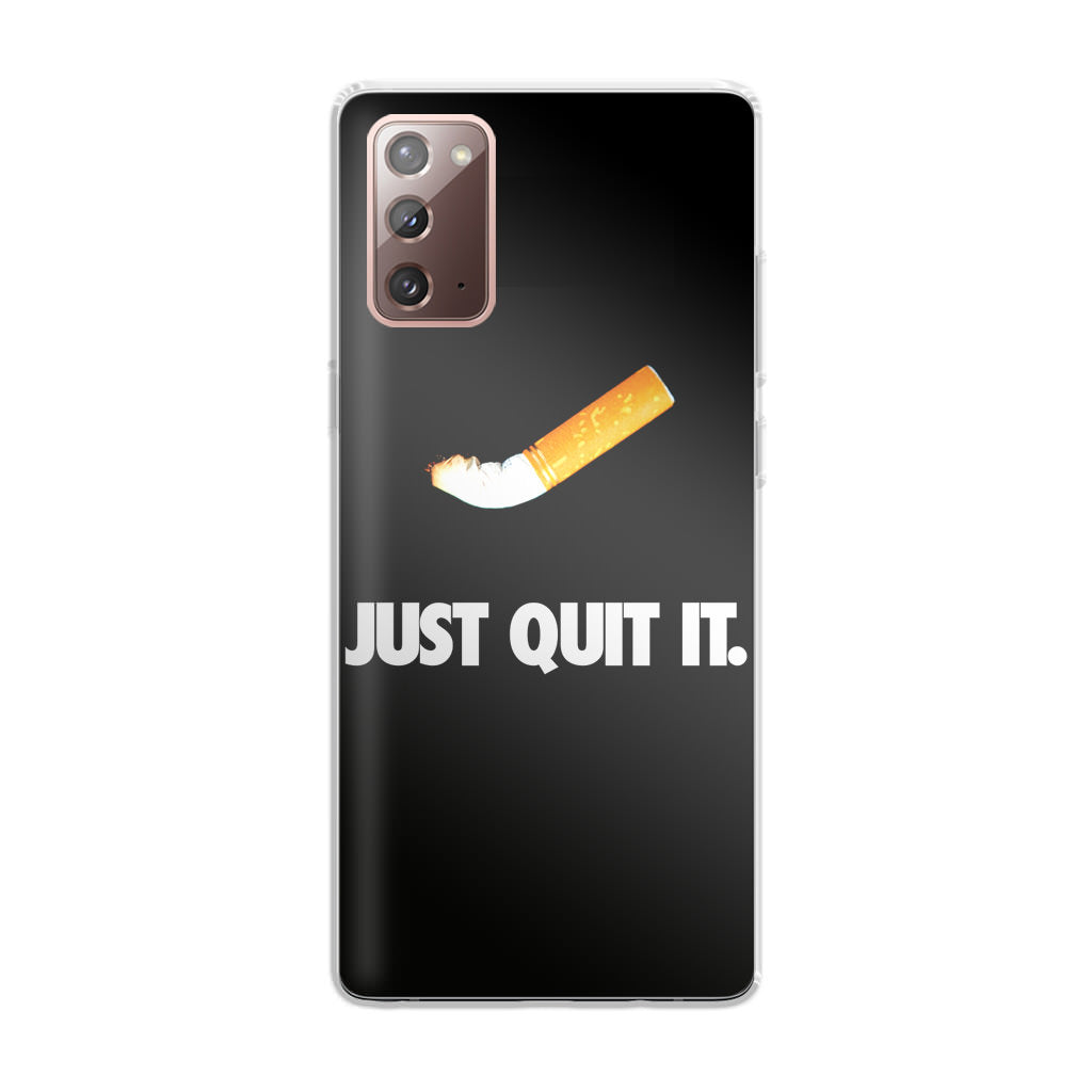 Just Quit Smoking Galaxy Note 20 Case