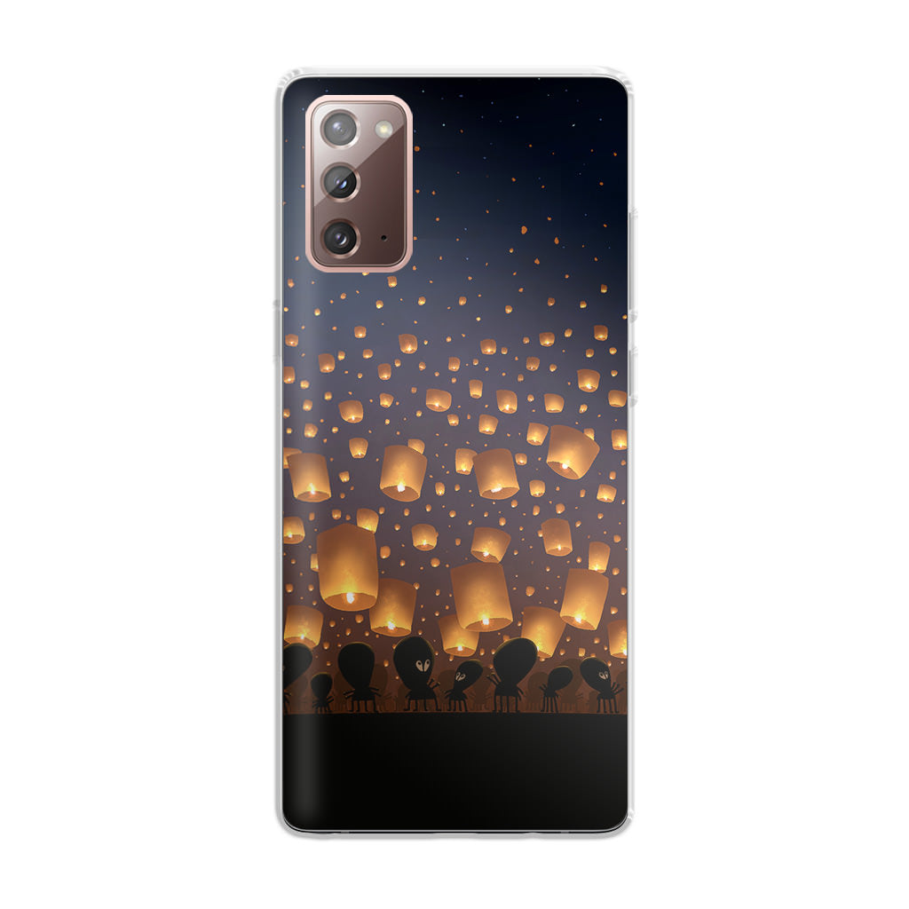 Lanterns Light Galaxy Note 20 Case