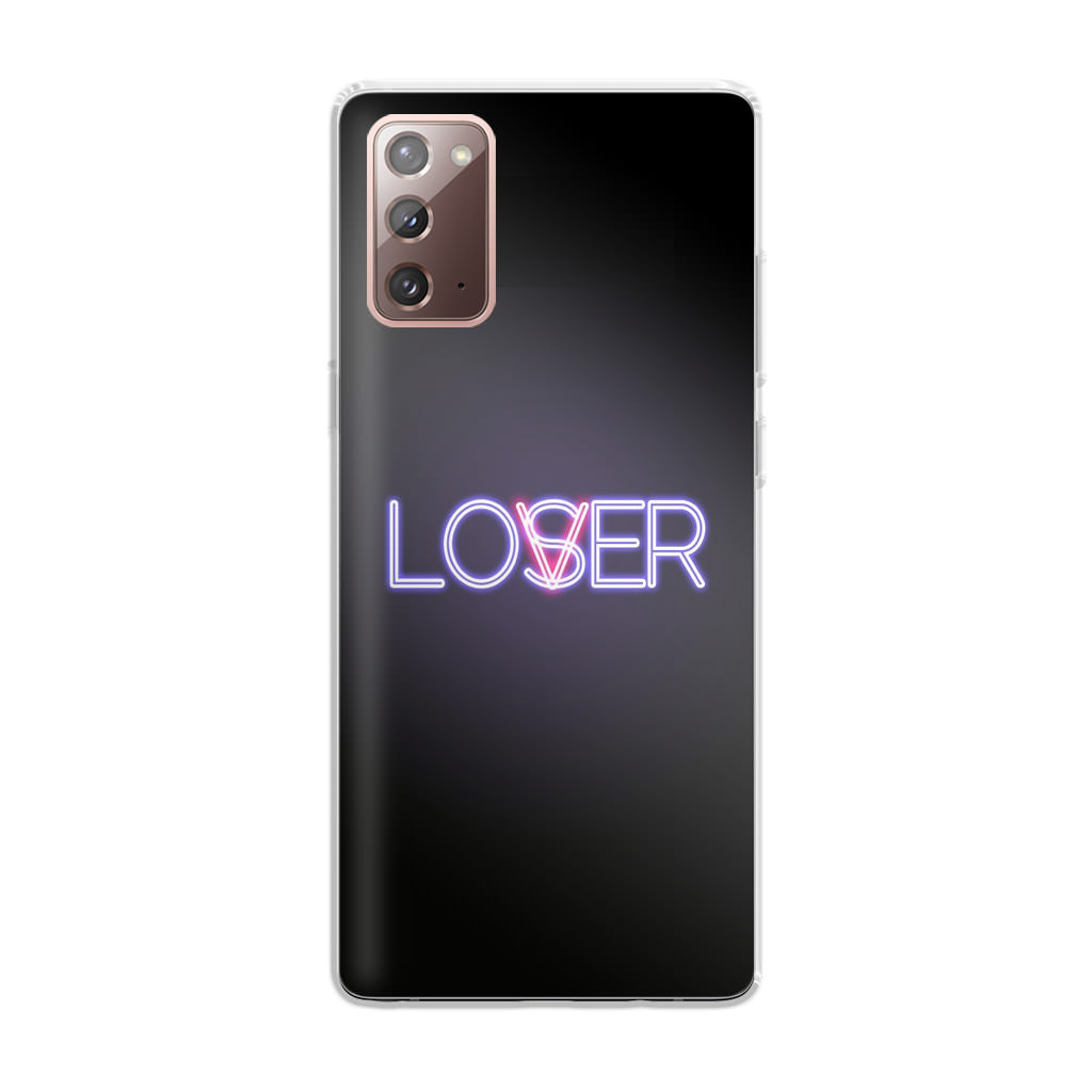 Loser or Lover Galaxy Note 20 Case