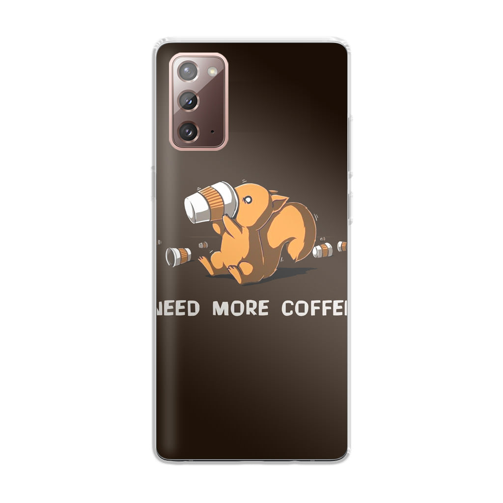 Need More Coffee Programmer Story Galaxy Note 20 Case