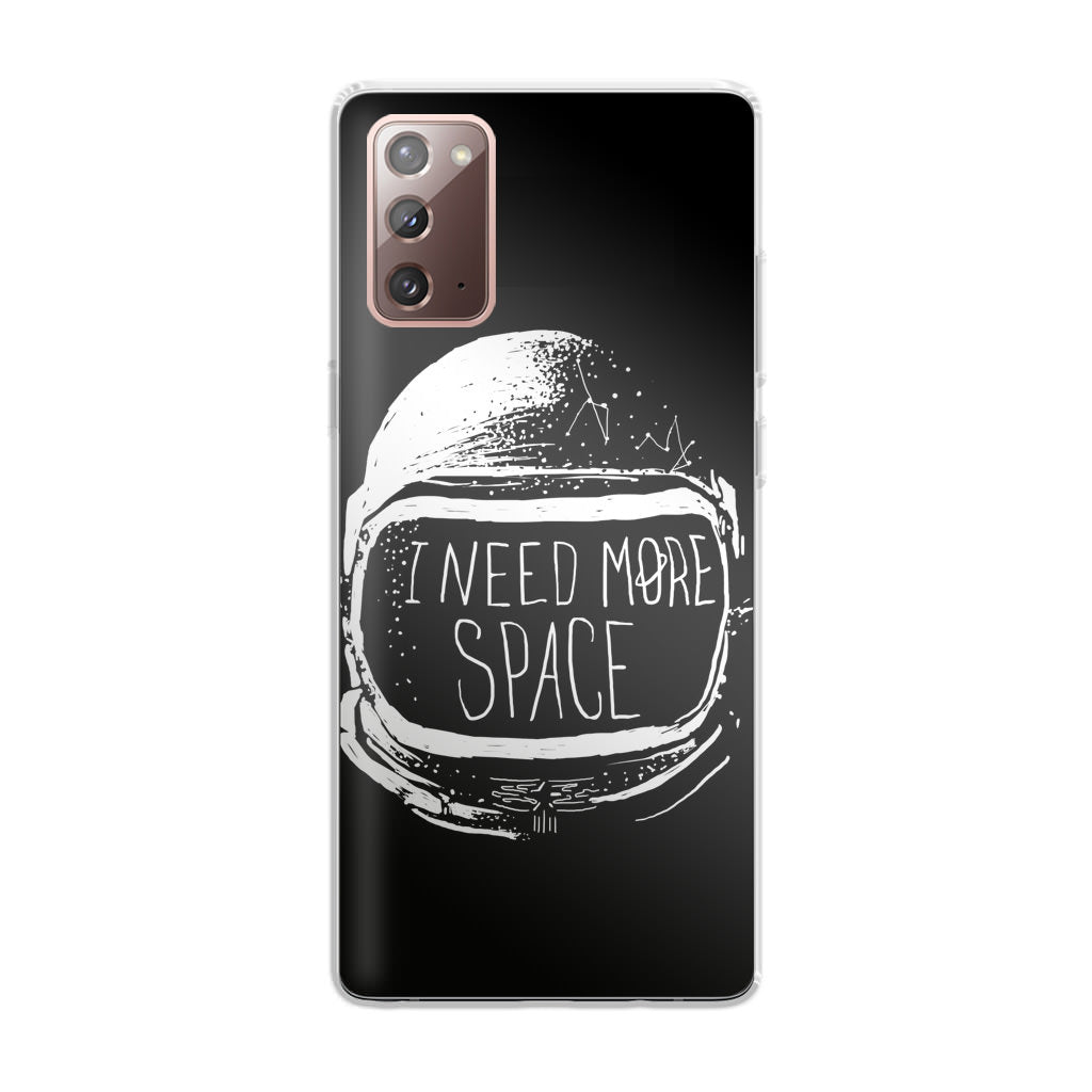 Never Date Astronout Galaxy Note 20 Case