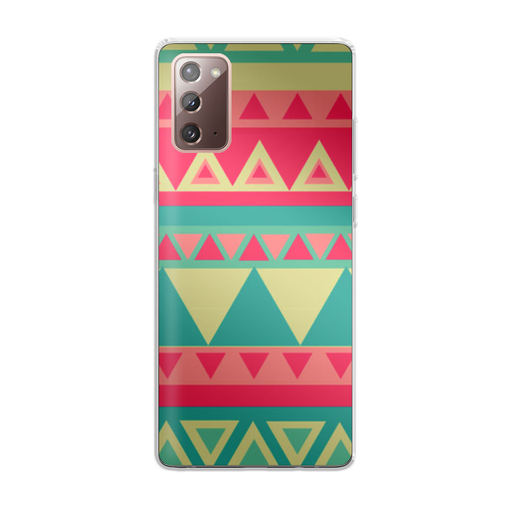 Old Aztec Pattern Galaxy Note 20 Case