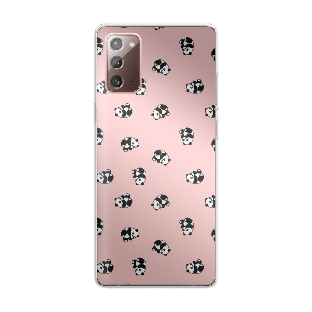 Pandas Pattern Galaxy Note 20 Case