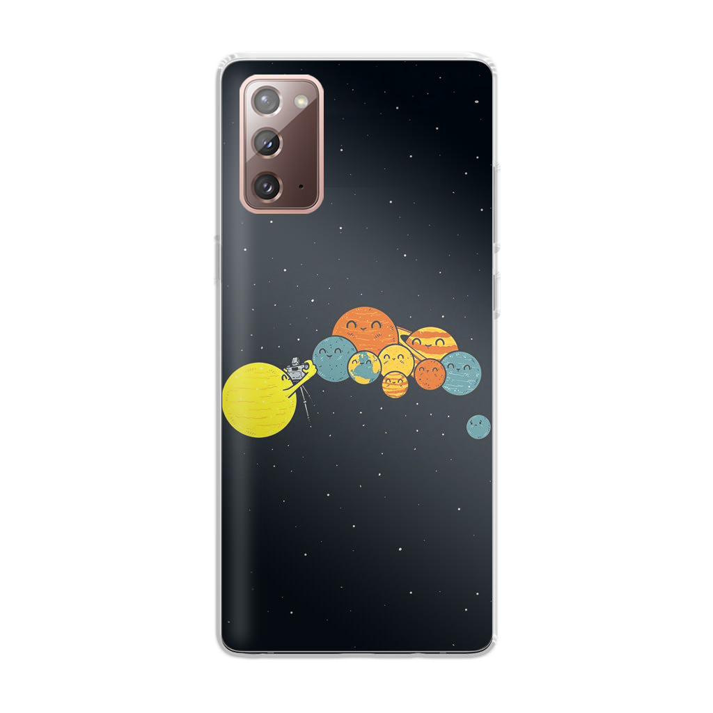 Planet Cute Illustration Galaxy Note 20 Case