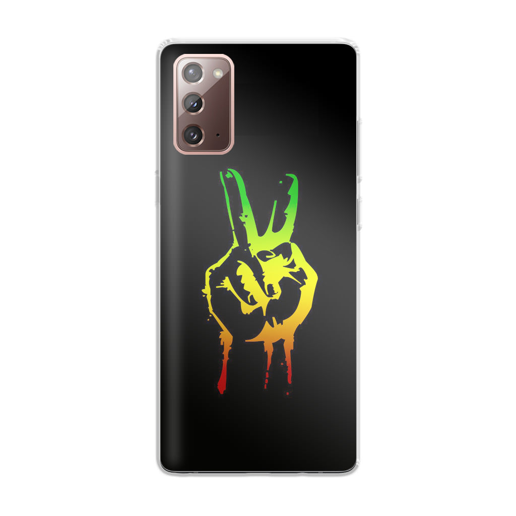 Reggae Peace Galaxy Note 20 Case