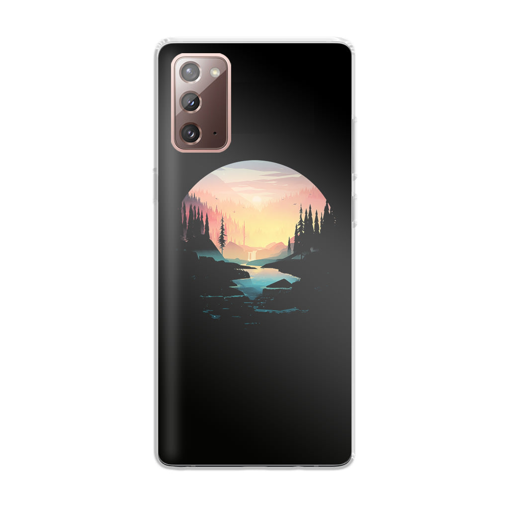 River Path at Dusk Galaxy Note 20 Case