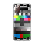 Scheme Pause TV Colorful Mesh Galaxy Note 20 Case