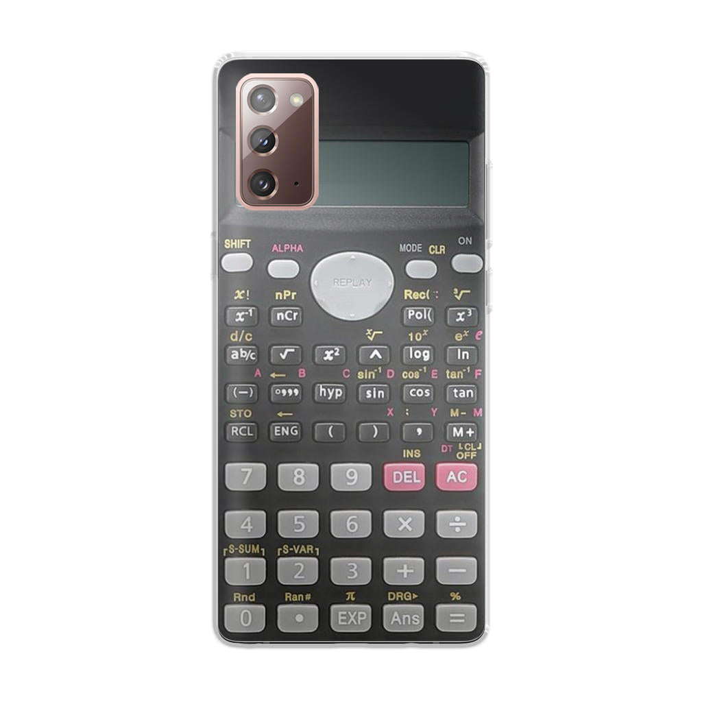 Scientific Calculator Design Galaxy Note 20 Case