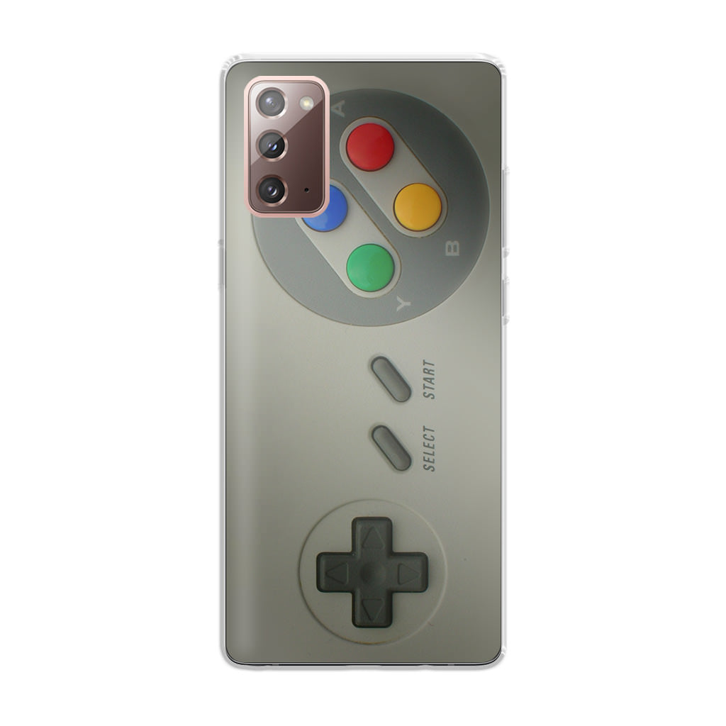 Silver Console Controller Galaxy Note 20 Case