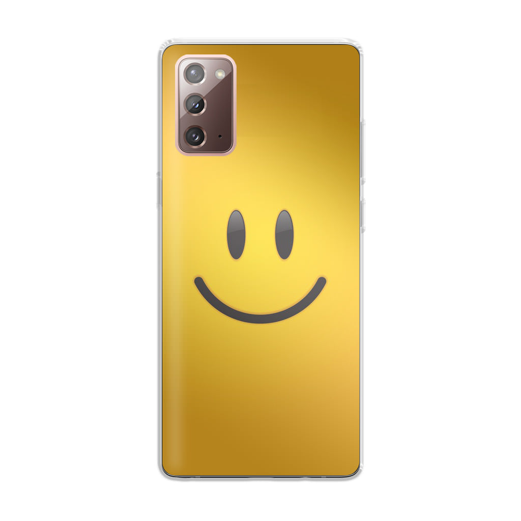 Smile Emoticon Galaxy Note 20 Case