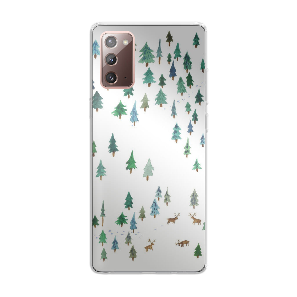 Snow Everywhere Galaxy Note 20 Case