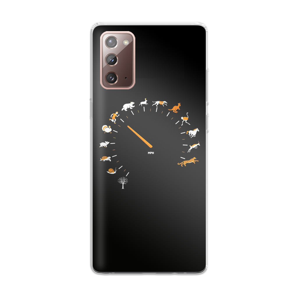 Speedometer of Creatures Galaxy Note 20 Case