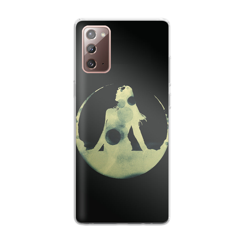 Tycho Costalbrake Dark Green Girl Galaxy Note 20 Case