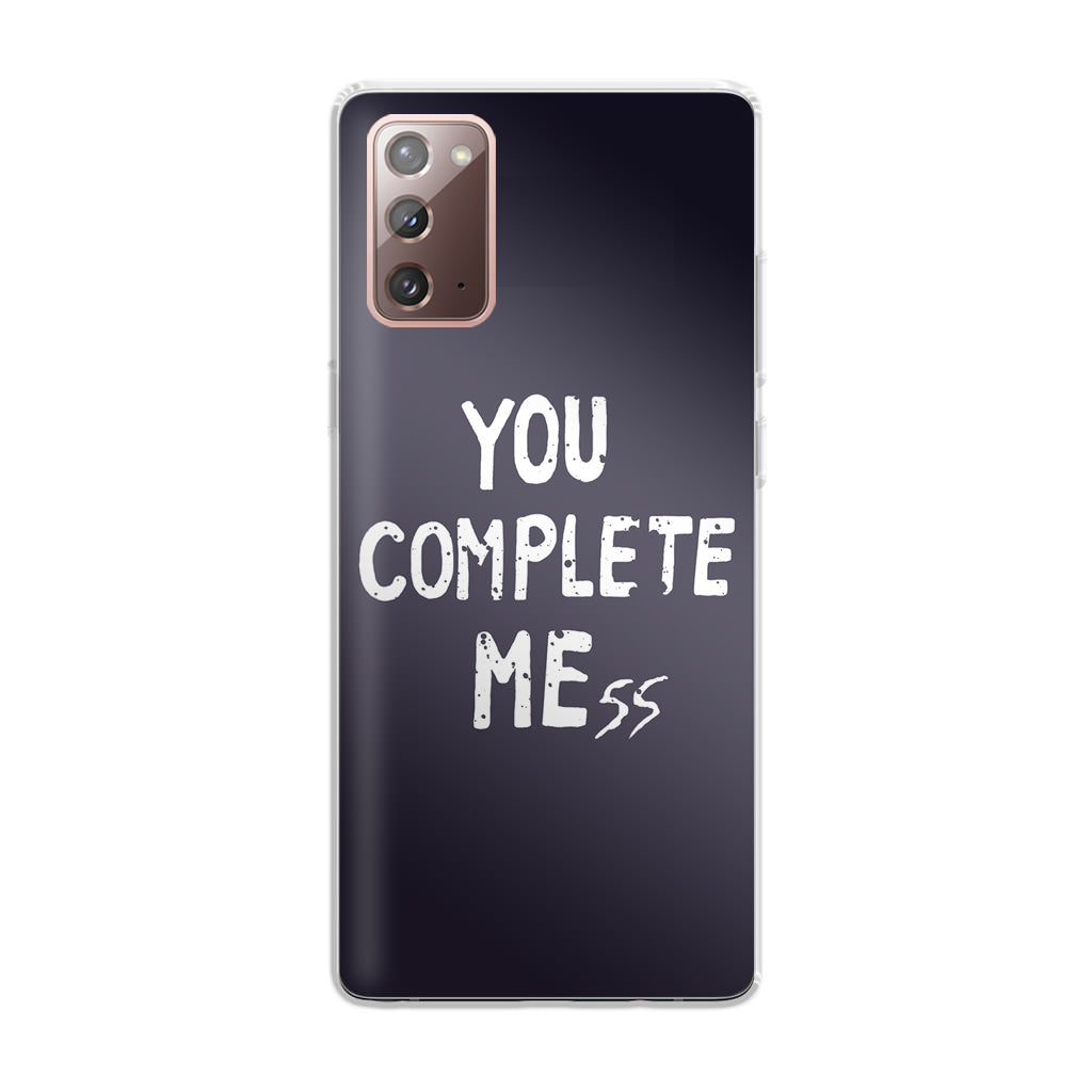 You Complete Me Galaxy Note 20 Case