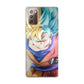 Goku SSJ 1 to SSJ Blue Galaxy Note 20 Case