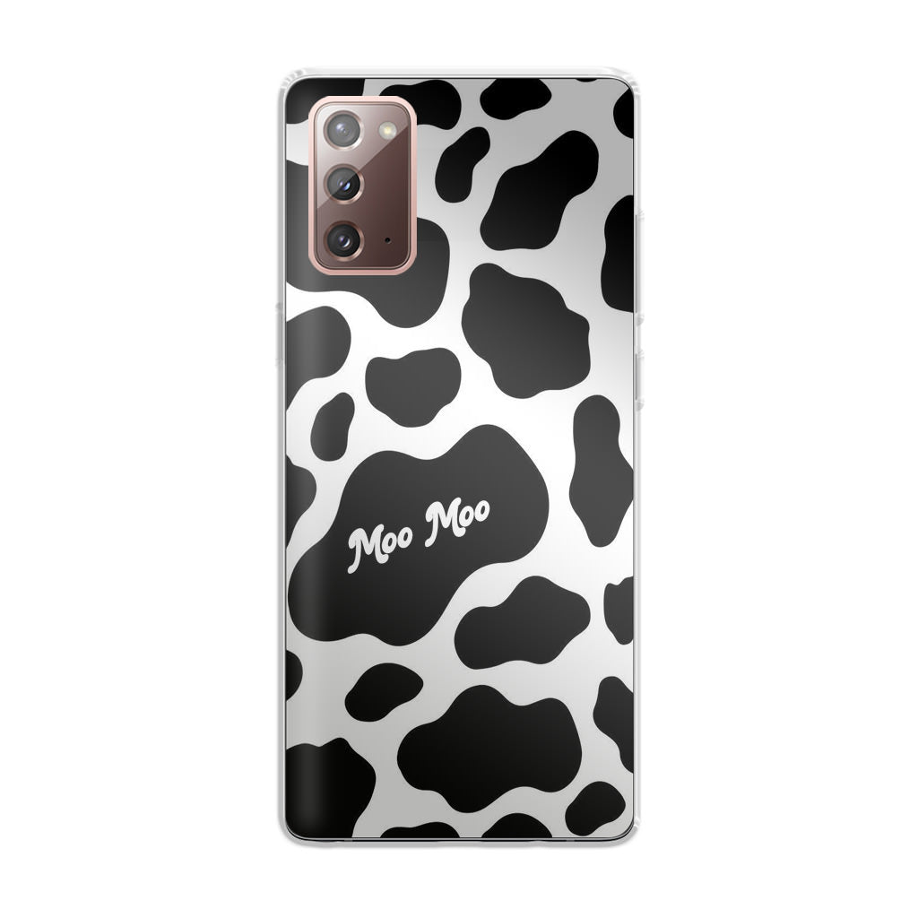 Moo Moo Pattern Galaxy Note 20 Case