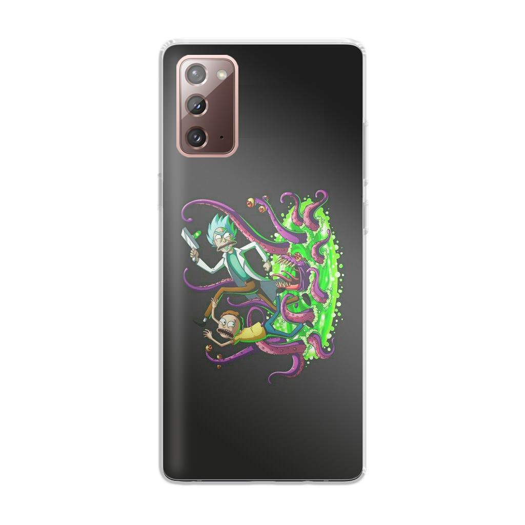 Rick And Morty Pass Through The Portal Galaxy Note 20 Case