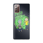 Rick And Morty Peace Among Worlds Galaxy Note 20 Case
