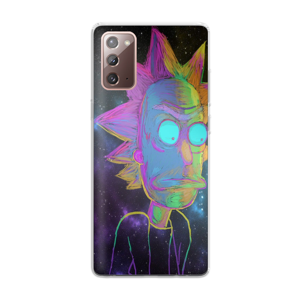 Rick Colorful Crayon Space Galaxy Note 20 Case