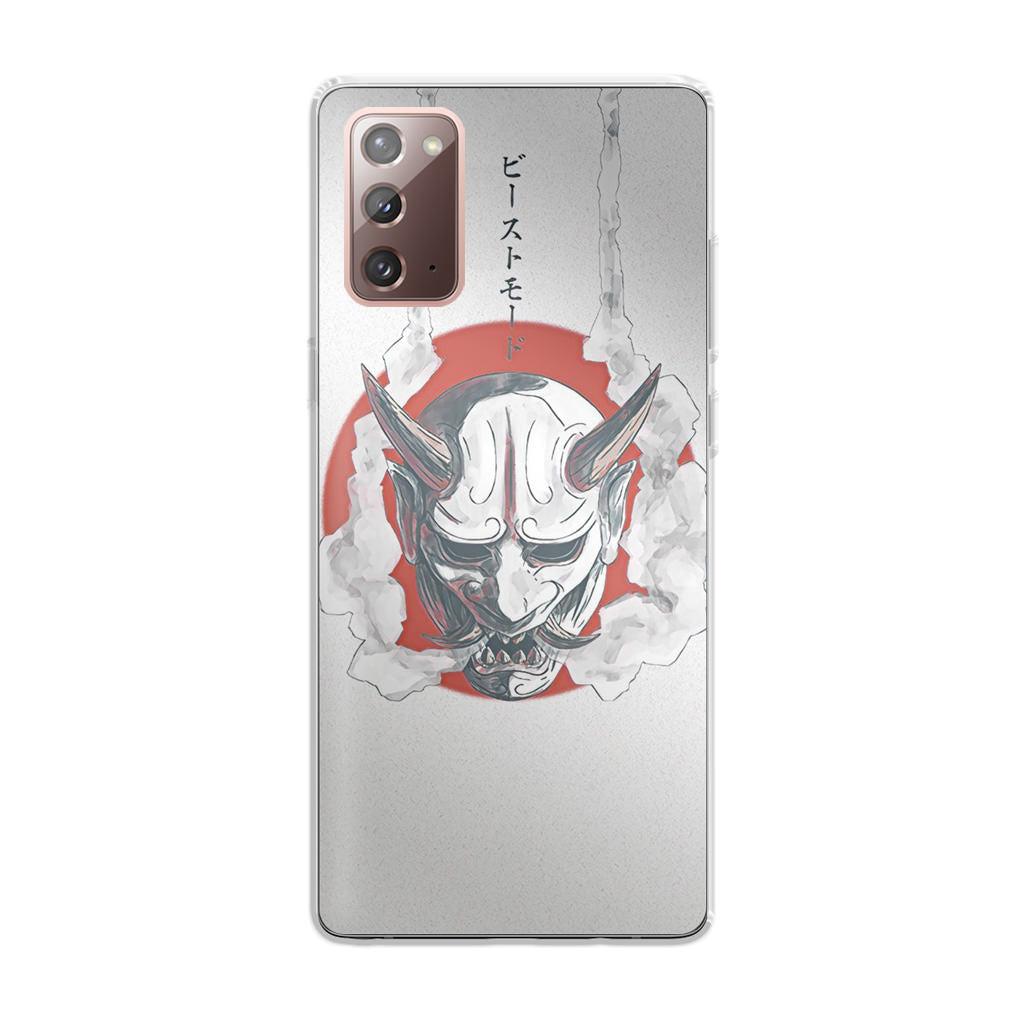 Japanese Oni Mask Galaxy Note 20 Case