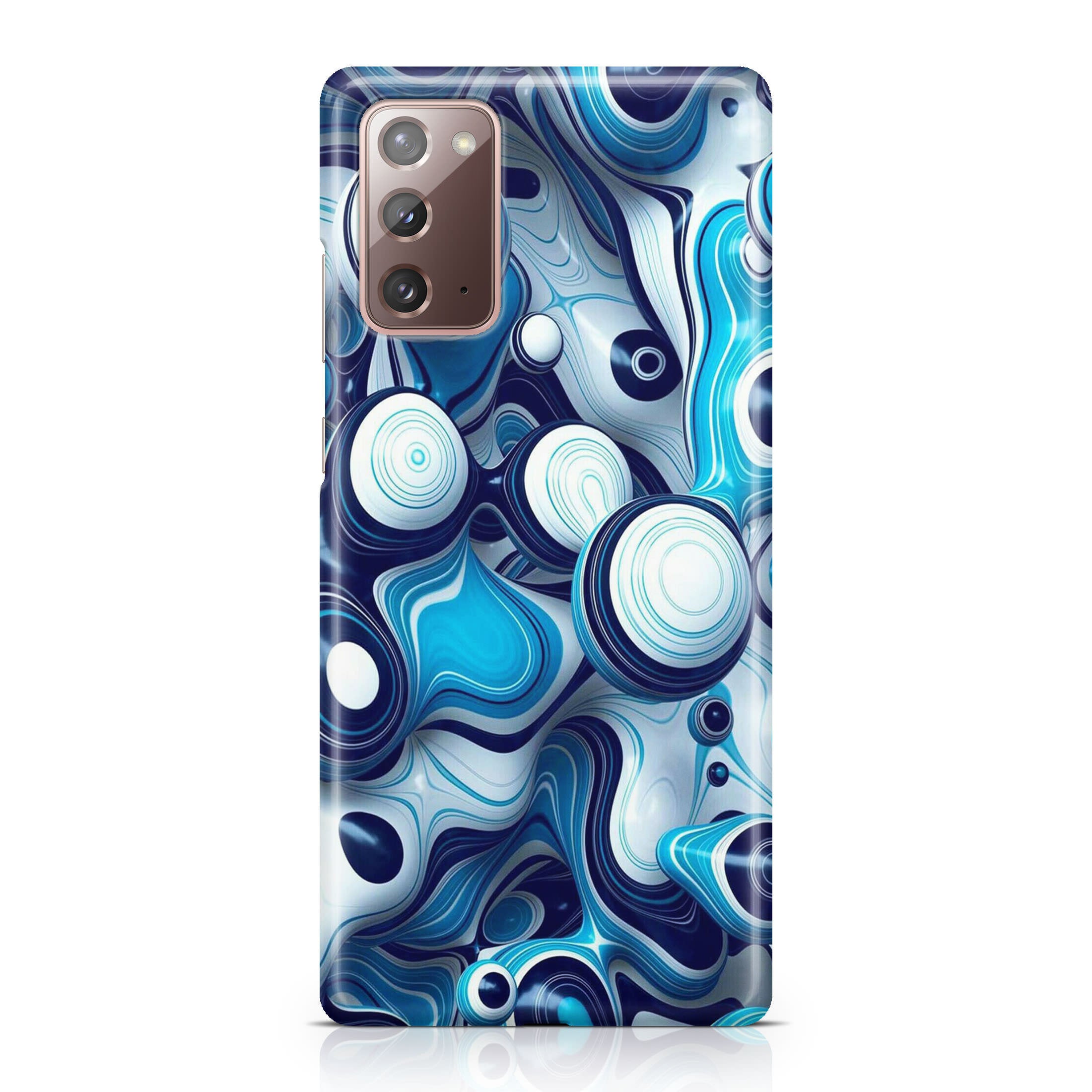 Abstract Art All Blue Galaxy Note 20 Case