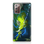 Abstract Green Blue Art Galaxy Note 20 Case