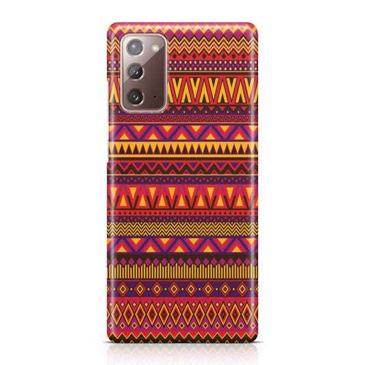 African Aztec Pattern Galaxy Note 20 Case