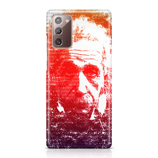 Albert Einstein Art Galaxy Note 20 Case
