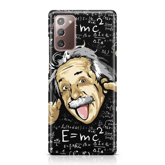 Albert Einstein's Formula Galaxy Note 20 Case