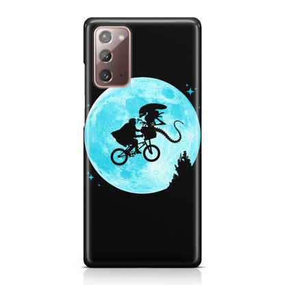 Alien Bike to the Moon Galaxy Note 20 Case