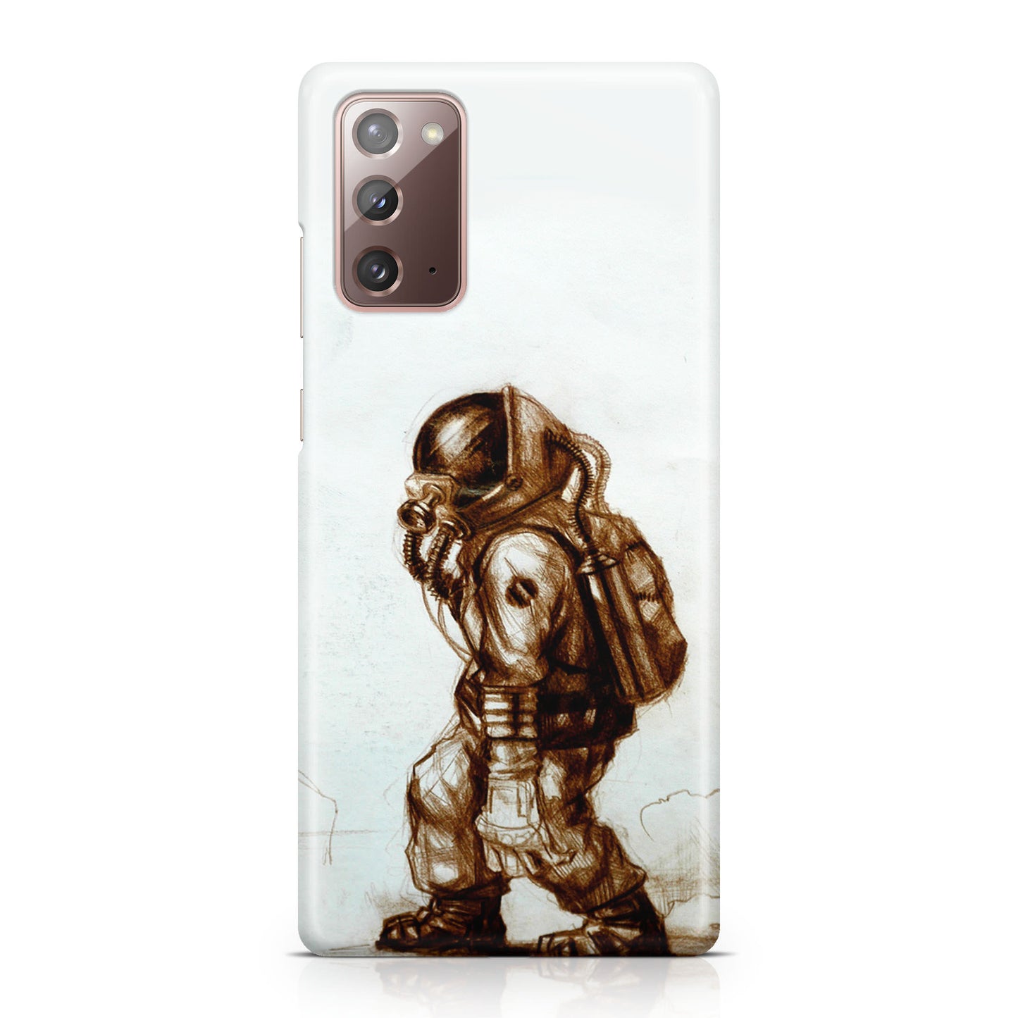 Astronaut Heavy Walk Galaxy Note 20 Case