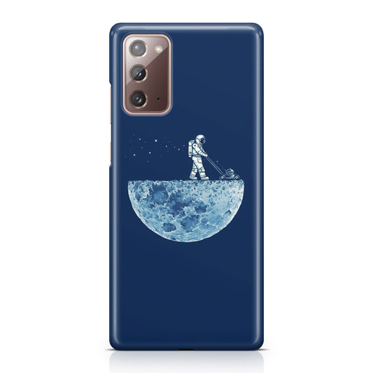 Astronaut Mowing The Moon Galaxy Note 20 Case
