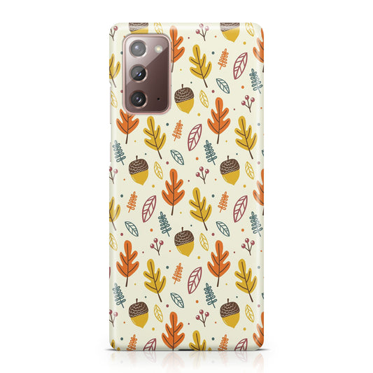 Autumn Things Pattern Galaxy Note 20 Case