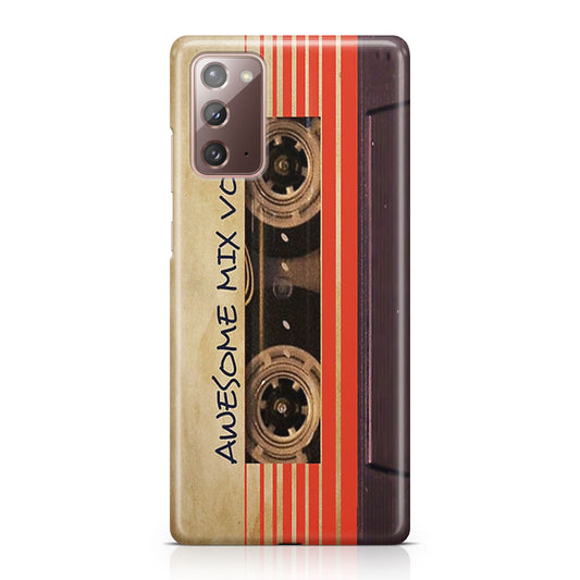 Awesome Mix Vol 1 Cassette Galaxy Note 20 Case