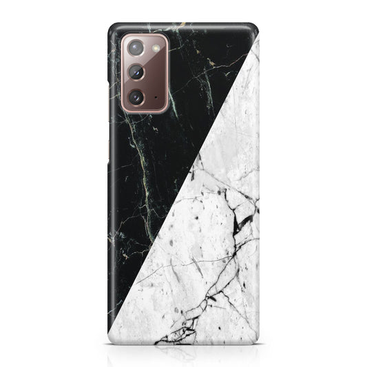 B&W Marble Galaxy Note 20 Case